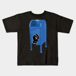 Postal Service vote Biden Harris Kids T-Shirt